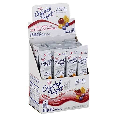 On The Go, Fruit Punch, .11 Oz Packets, 30/Box