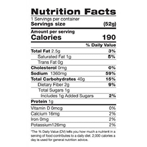 Crystal Noodle Soup, Kimchi, 1.83 Ounce Pack Of 6