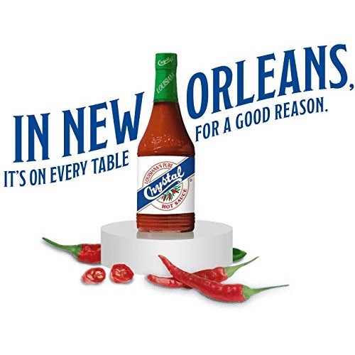 Crystal Hot Sauce With Original Flavor, 6 Oz