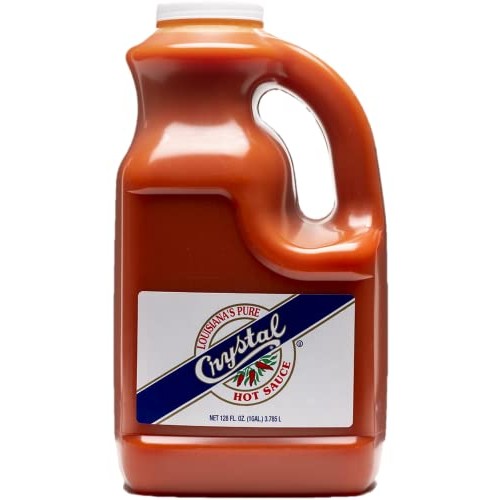 Crystal Louisianas Pure Hot Sauce, Original, 1 Gallon Bottle 1