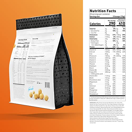 CTRL Protein Powder Meal Replacement Shake with Real Cereal Piec...