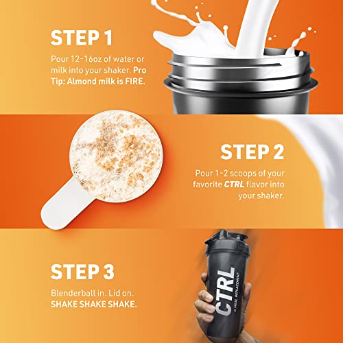 CTRL Protein Powder Meal Replacement Shake with Real Cereal Piec...