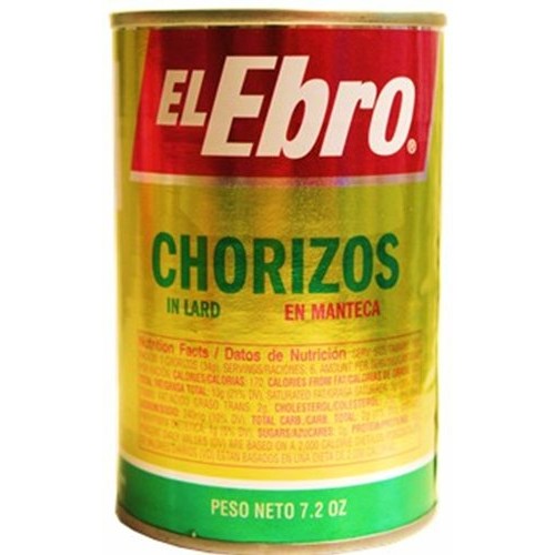 Chorizos In Lard El Ebro 7.2 Oz