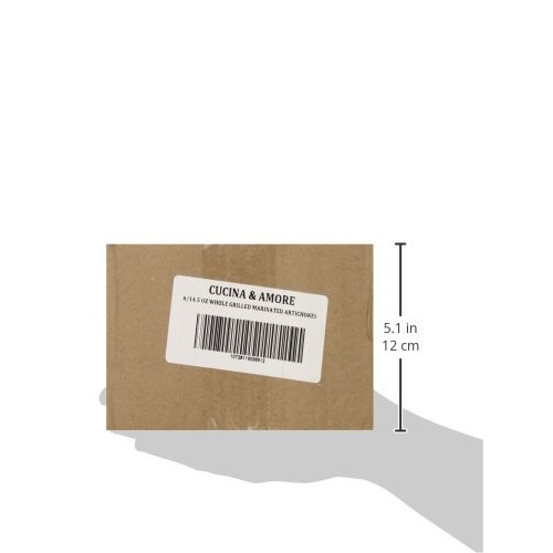 Cucina And Amore Grilled Marinated Whole Artichokes, 14.5 Ounce