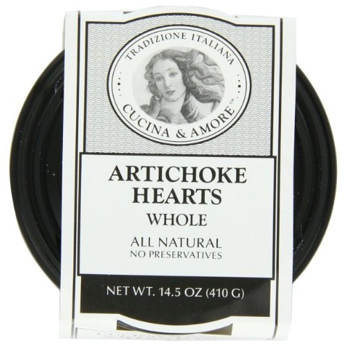 Cucina And Amore Grilled Marinated Whole Artichokes, 14.5 Ounce