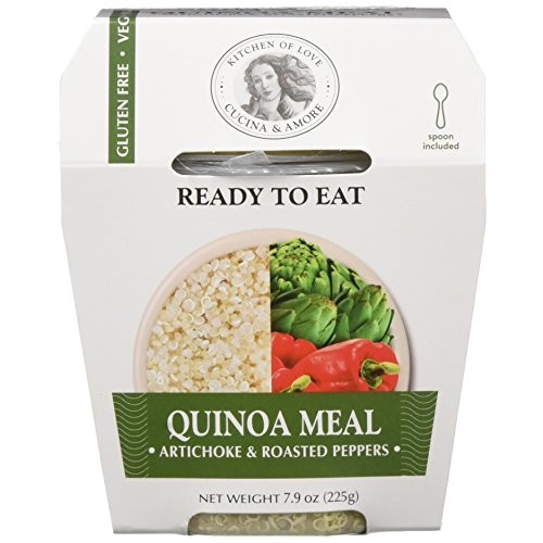 Cucina &Amp; Amore Quinoa Meal Artichoke &Amp; Roasted Pepper 7.9Oz, Pac