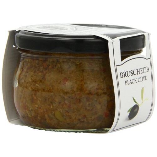 Cucina &Amp; Amore Bruschetta Sauce, Black Olive, 7.9 Ounce Pack Of 6