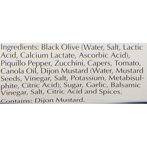 Cucina &Amp; Amore Bruschetta Sauce, Black Olive, 7.9 Ounce Pack Of 6