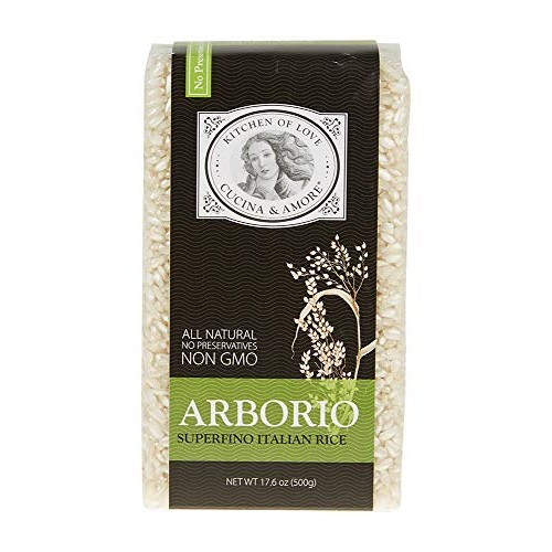Cucina &Amp; Amore Grains Rice Arborio, 17.600000000000001 Oz