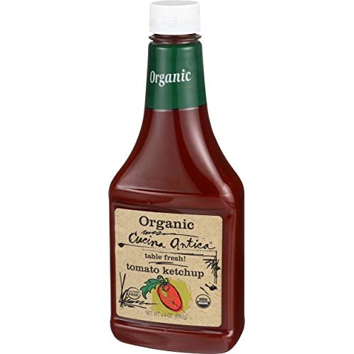 Cucina Antica, Ketchup Tomato Organic, 24 Ounce