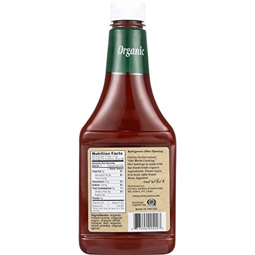 Cucina Antica, Ketchup Tomato Organic, 24 Ounce
