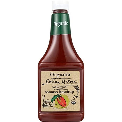 Cucina Antica, Ketchup Tomato Organic, 24 Ounce
