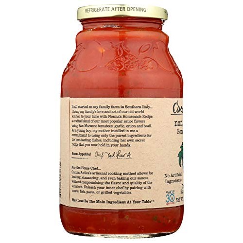 Cucina Antica, Sauce Pasta Nonnas Recipe, 25 Ounce