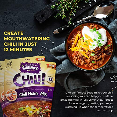 Cuginos Gourmet Foods Chili Fixins Mix, 6-Pack