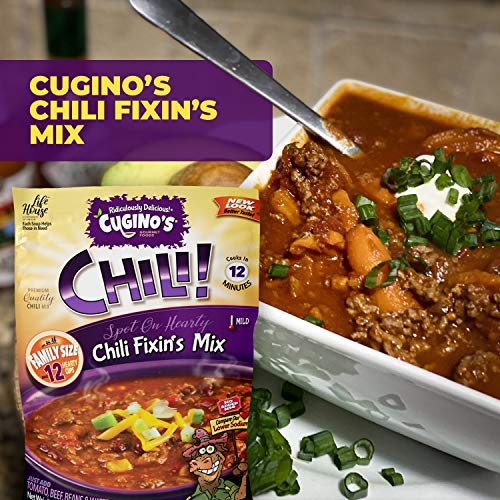 Cuginos Gourmet Foods Chili Fixins Mix, 6-Pack