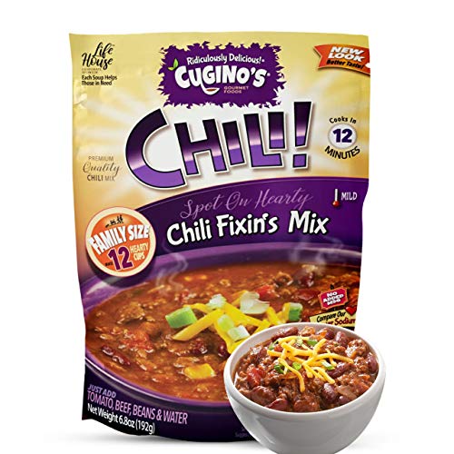 Cuginos Gourmet Foods Chili Fixins Mix, 6-Pack