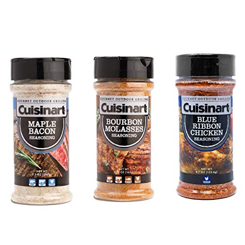 Cuisinart Cgaa-330 Barbecue Variety Pack, Set Of 3-Includes Bour