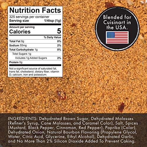 Cuisinart Cgss-780 Bourbon Molasses, 11.5 Oz 325G Bbq Seasoning