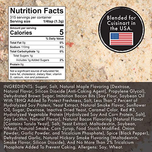 Cuisinart Cgss-781 Maple Bacon, 14.5 Oz 410G Bbq Seasoning