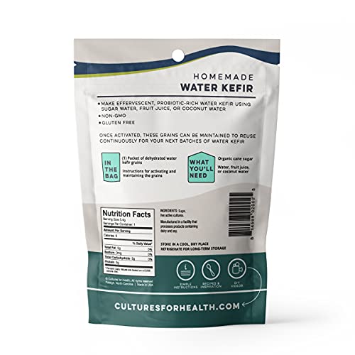 Cultures For Health Water Kefir Grains | Easy To Maintain Kefir Cultures For Health Water Kefir Grains | Easy To Maintain Kefir