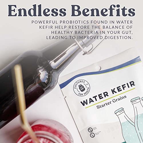 Cultures For Health Water Kefir Grains | Easy To Maintain Kefir Cultures For Health Water Kefir Grains | Easy To Maintain Kefir