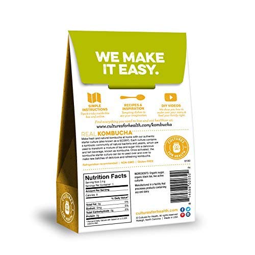 Kombucha Scoby Starter Culture | Cultures For Health | Make Home