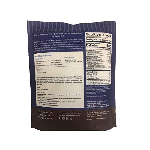 Cup4Cup Muffin Mix, 0.85 Lbs