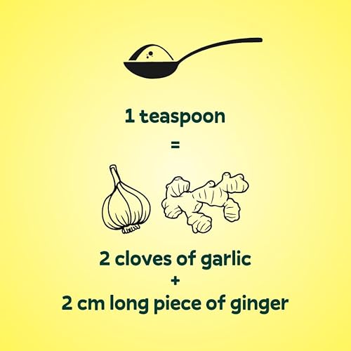 CURRYiT Ginger Garlic Paste, 450g 15.8 Ounce, Pack of 3 No Pre...