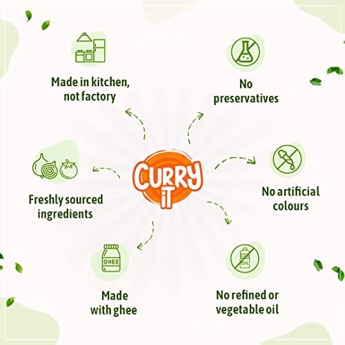 CURRYiT Ginger Garlic Paste, 450g 15.8 Ounce, Pack of 3 No Pre...