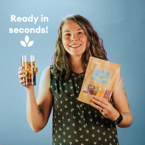 Cusa Tea & Coffee, Green & Black Tea Variety Pack. Premium Insta...