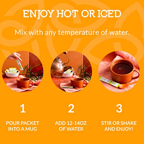 Cusa Tea & Coffee | Premium Instant Mango Green Tea With Real Fr...