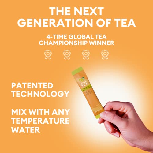 Cusa Tea & Coffee | Premium Instant Mango Green Tea With Real Fr...