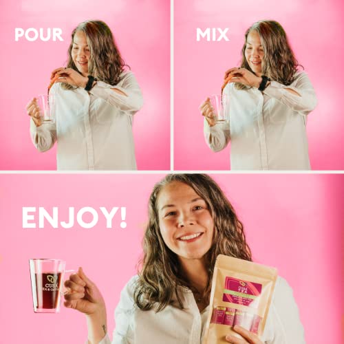 Cusa Tea & Coffee | Premium Instant Peach Black Tea With Real Fr...