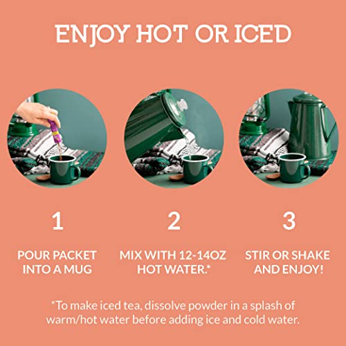 Cusa Tea & Coffee | Premium Instant Peach Black Tea With Real Fr...