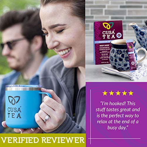 Cusa Tea: Deep Doze Herbal Tea - Chamomile And Lemon Balm Promot