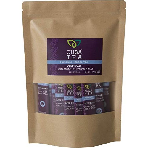 Cusa Tea: Deep Doze Herbal Tea - Chamomile And Lemon Balm Promot