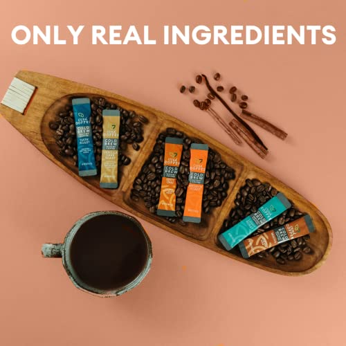 Cusa Tea Instant Coffee Variety Packets | Light Medium Dark Vani...