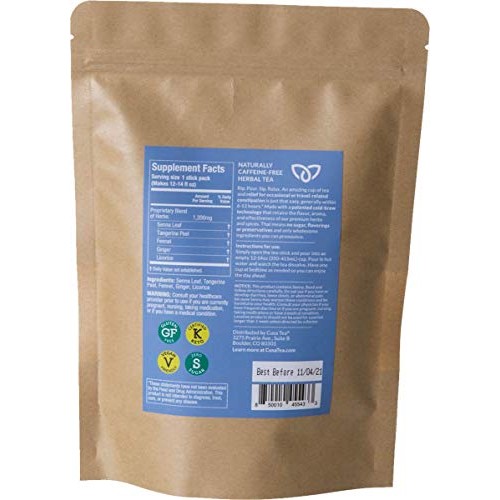 Cusa Tea: Mellow Movement Herbal Tea - Gentle Laxative Tea With