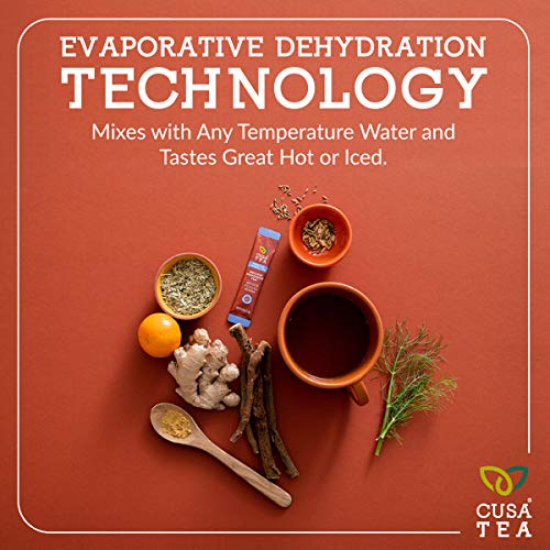 Cusa Tea: Mellow Movement Herbal Tea - Gentle Laxative Tea With