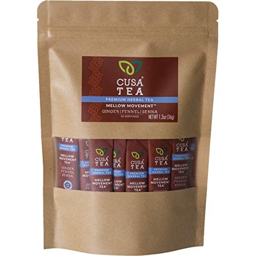 Cusa Tea: Mellow Movement Herbal Tea - Gentle Laxative Tea With