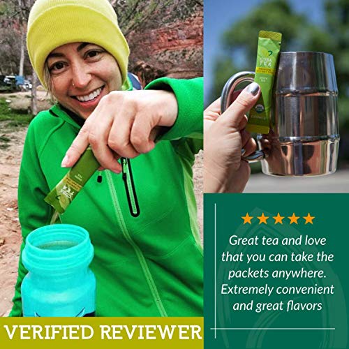 Cusa Tea: Organic Green Premium Instant Tea - 100% Organic Tea -