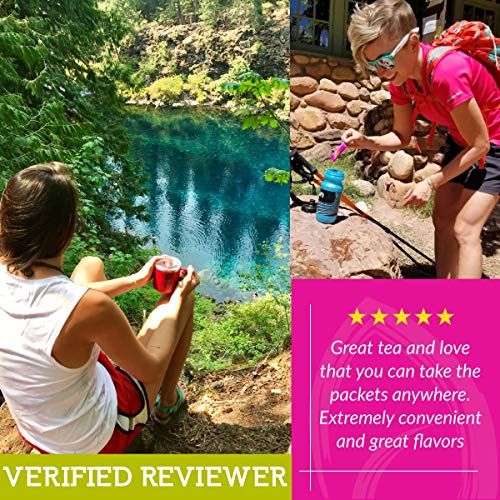 Cusa Tea: Peach Green Premium Instant Tea - Real Fruit And Spice