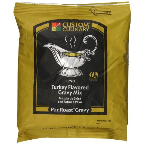 Custom Culinary Panroast Gravy Mix, Turkey, 12 Ounce