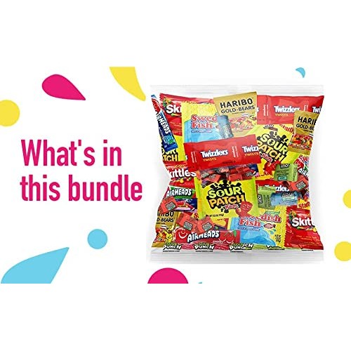 Bulk Assorted Fruit Candy - Starburst, Skittles, Swedish Fish, S