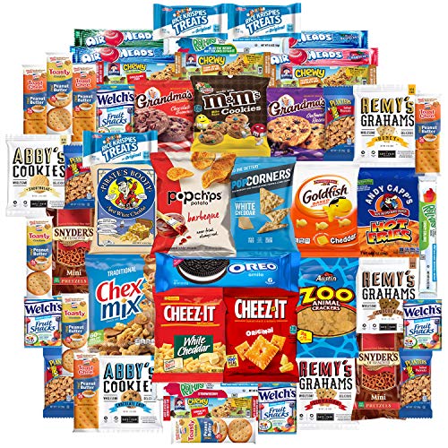 Cookies Chips &Amp; Candy Snacks Assortment Bulk Sampler By Variety