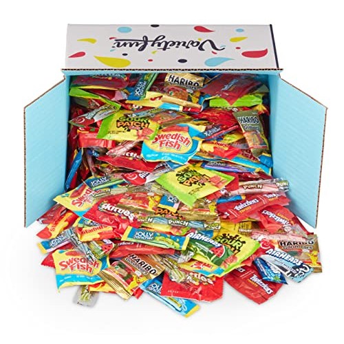 Bulk Assorted Fruit Candy - Starburst, Skittles, Swedish Fish, S