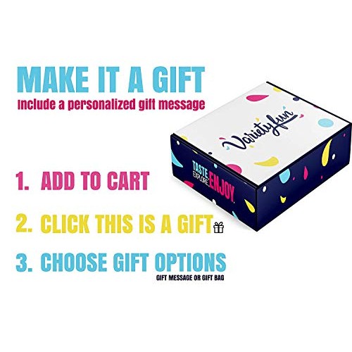 Variety Fun Care Package 100 Count Snacks Assortment Gift Box