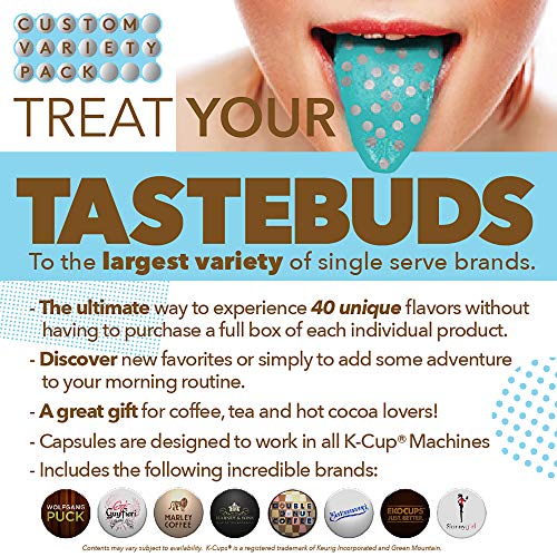 Custom Variety Pack Coffee, Single Serve Cups For Keurig K Cup B