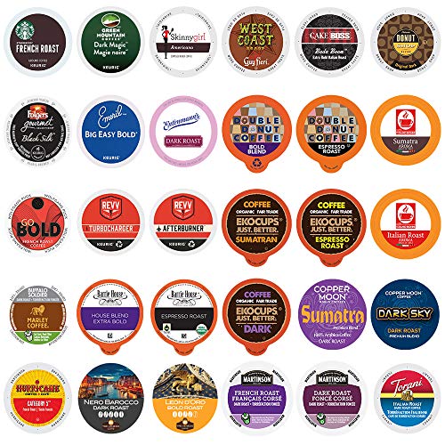 Dark Roast Coffee Variety Pack - Variety Pack Of Extra Bold &Amp; St