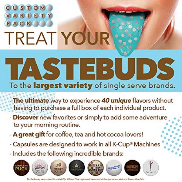 Hot Cocoa And Chocolate Variety Sampler Pack For Keurig K-Cup Br